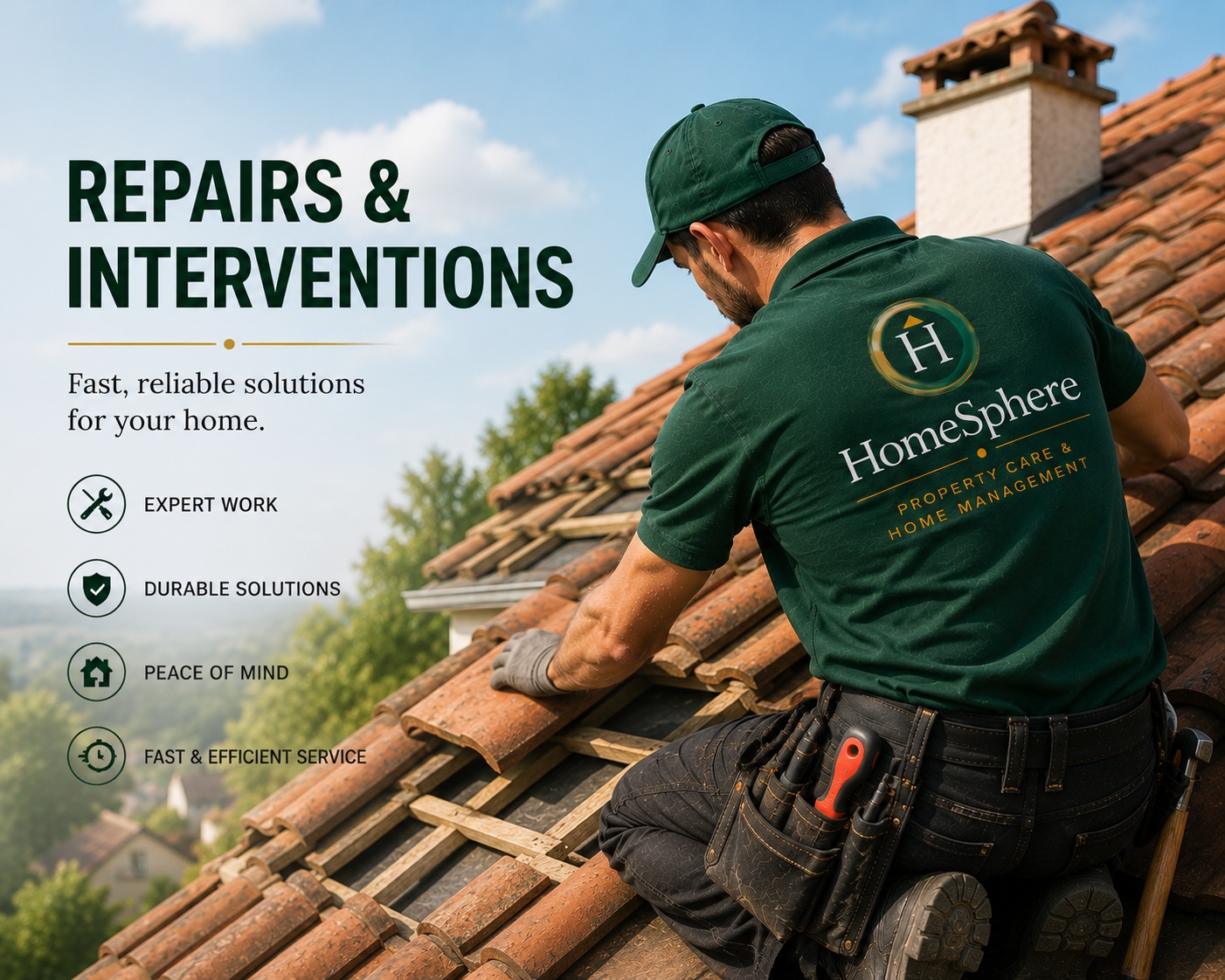 HomeSphere repairs and property interventions
